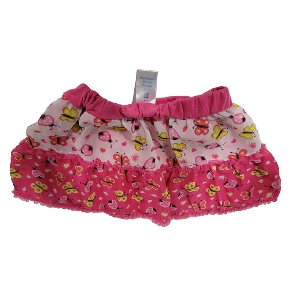 Butterfly Toddler Girl's Skirt with Ruffles Size 3T - Picture 3 of 3